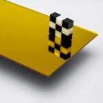 Yellow Mirror Acrylic Sheet