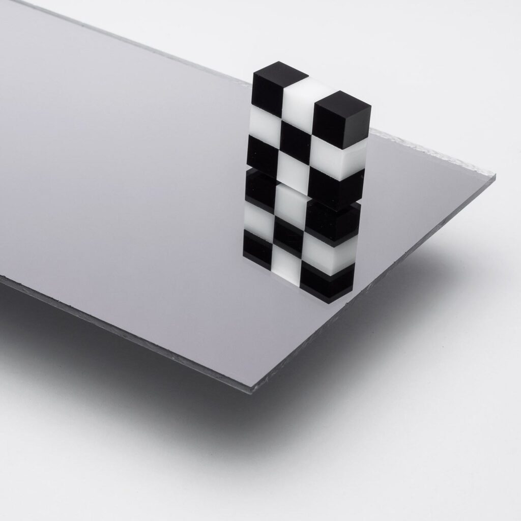 Silver Mirror Acrylic Sheet