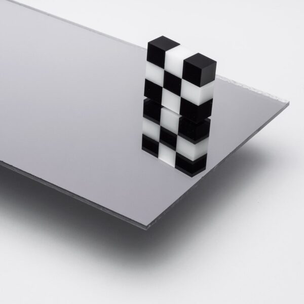 Silver Mirror Acrylic Sheet