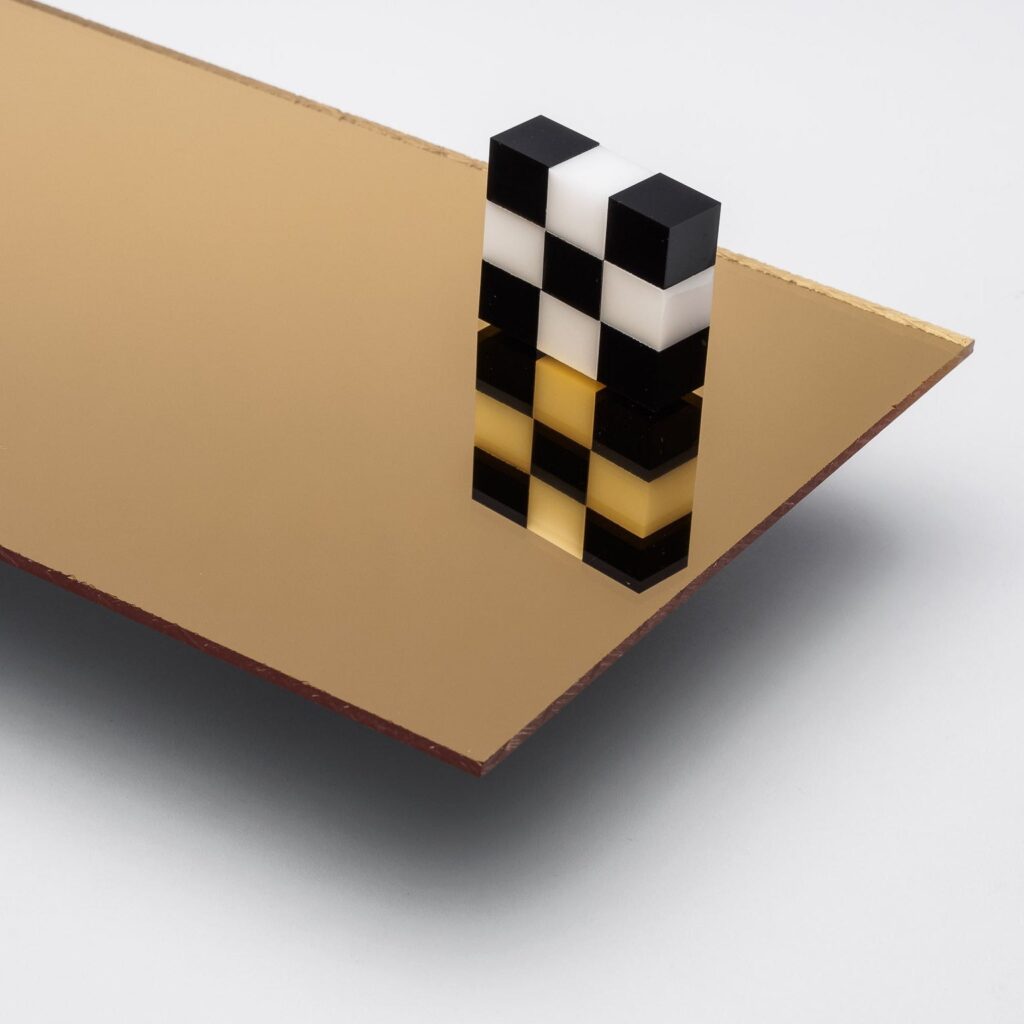 Gold Mirror Acrylic Sheet