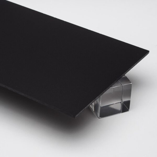 Black Opaque P95 Matte Acrylic Sheet