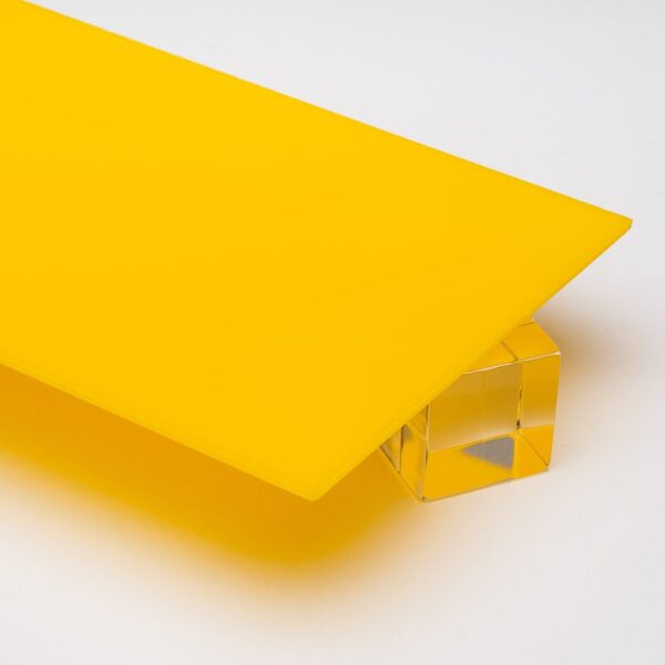 Yellow Opaque Acrylic Sheet