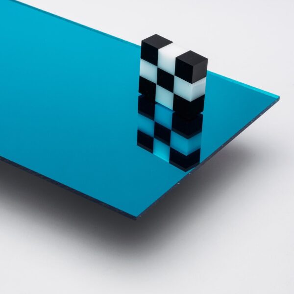 Blue Mirror Acrylic Sheet