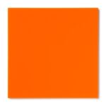 Orange Opaque Acrylic Sheet