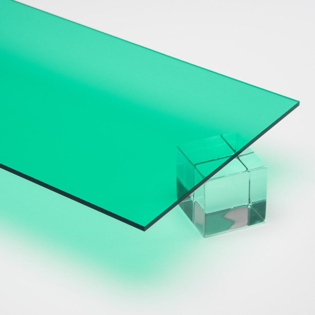 Mint Green Transparent Acrylic Sheet