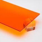 Amber Transparent Acrylic Sheet