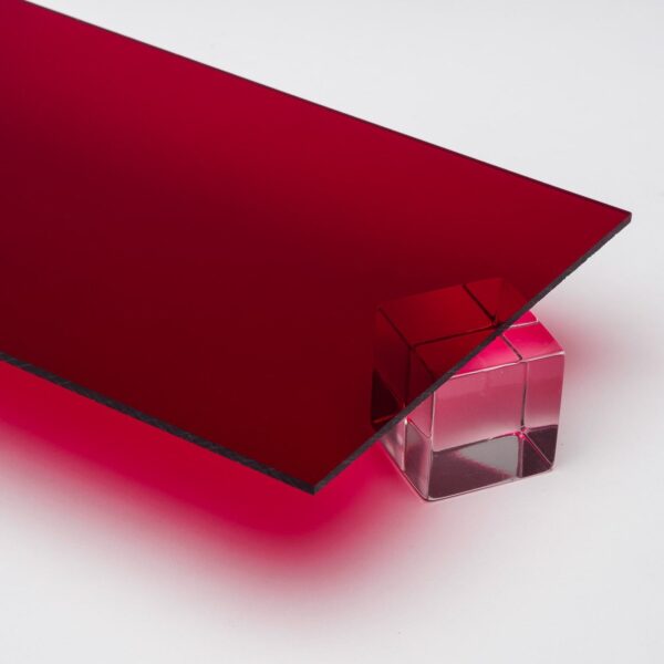 Red Transparent Acrylic Sheet