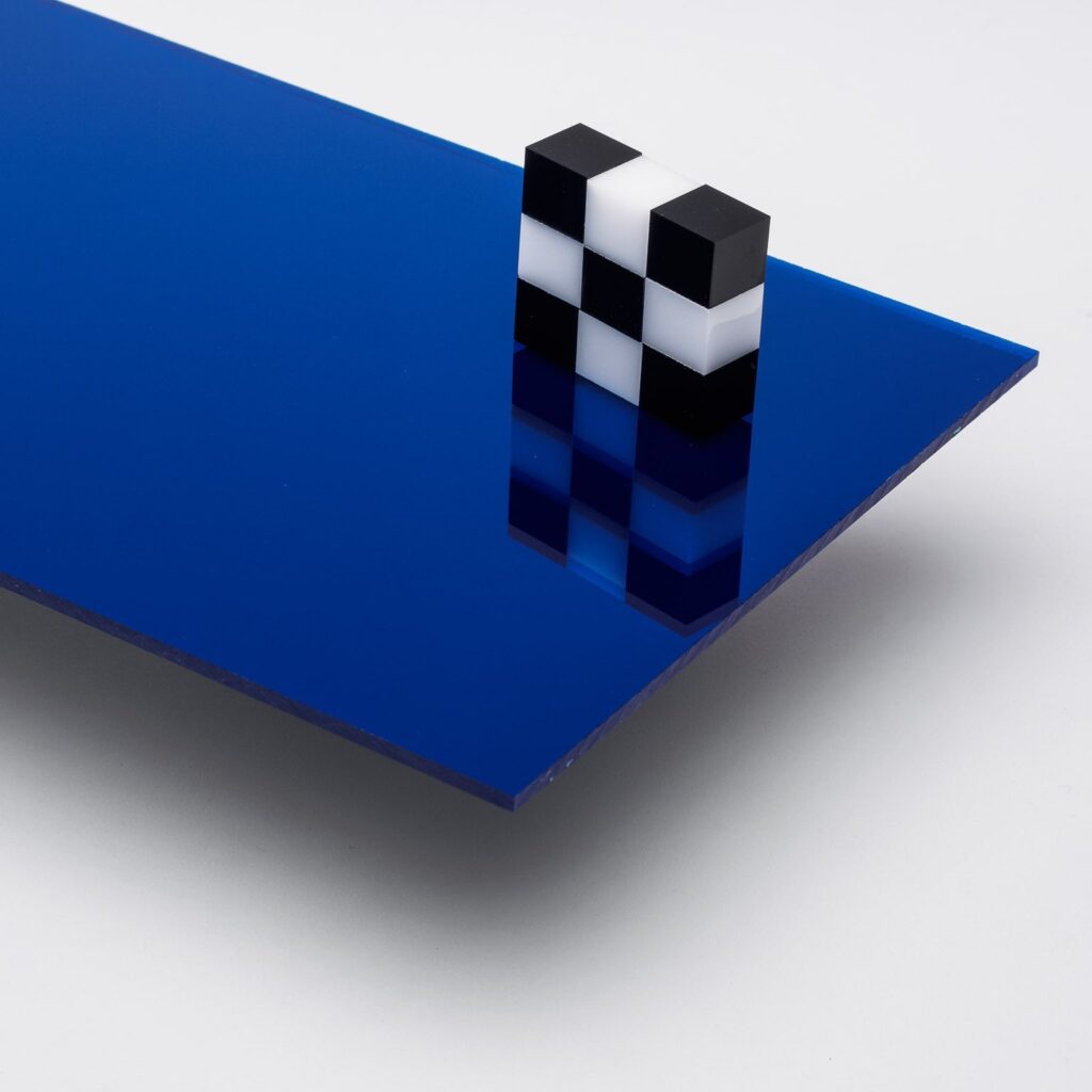 Dark Blue Mirror Acrylic Sheet