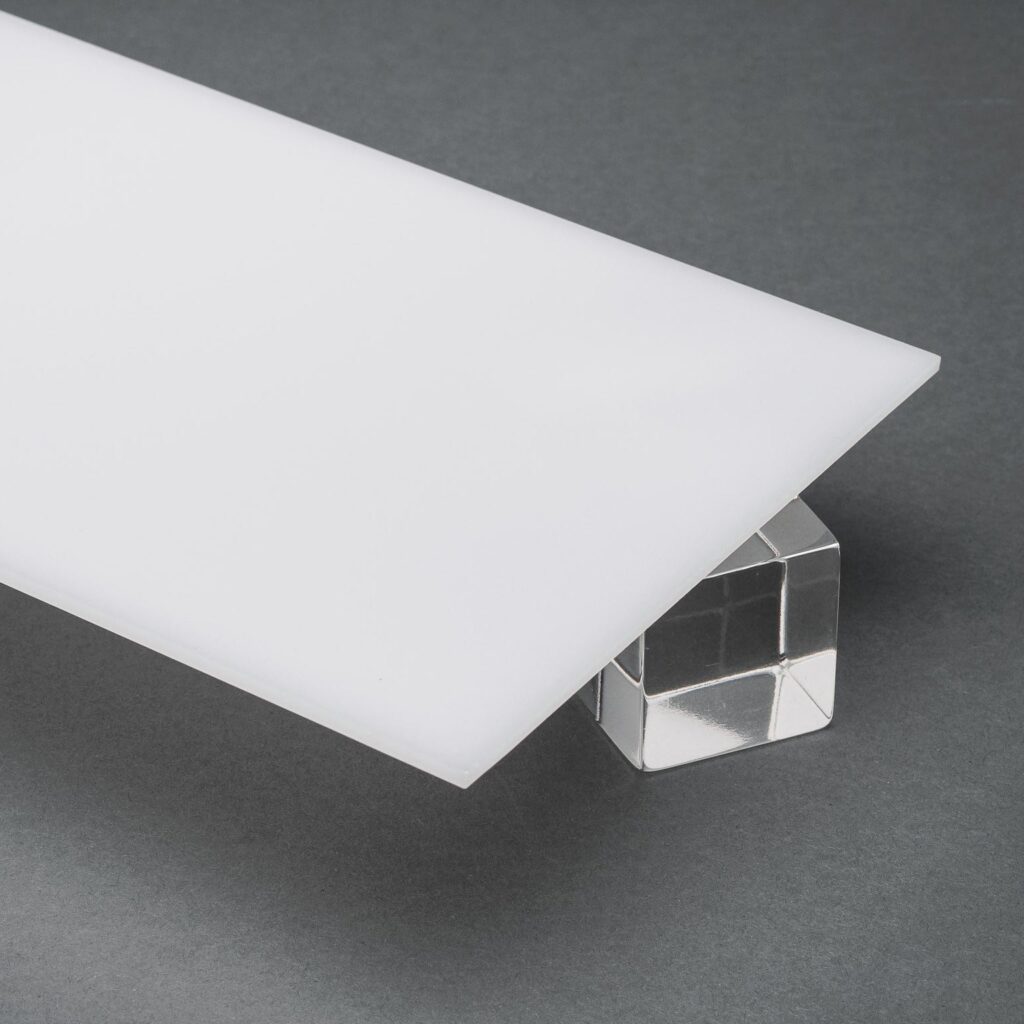White Translucent P95 Matte Acrylic Sheet