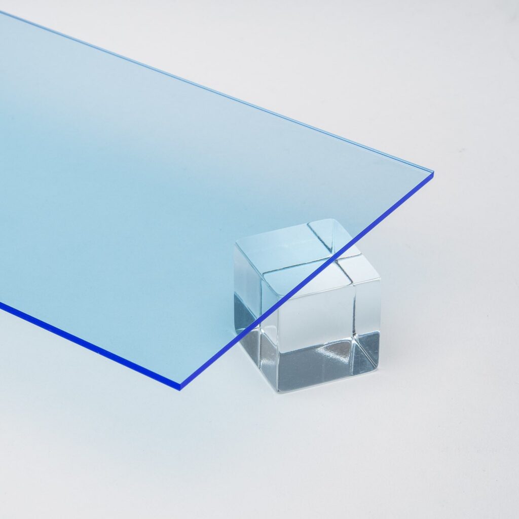 Blue Fluorescent Acrylic Sheet