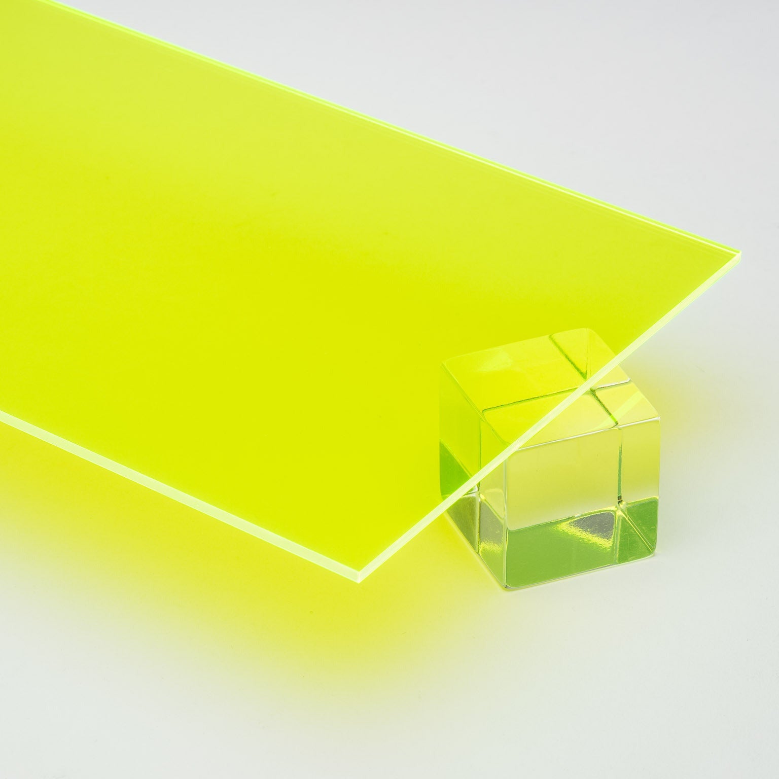 Green Fluorescent Acrylic Sheet Green Fluorescent Acrylic Sheet