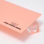 Peach Pink Pastel Acrylic Sheet