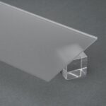 Clear Colorless P95 Matte Acrylic Sheet