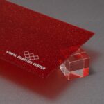 Harlem Red Shimmer Acrylic Sheet