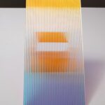 Iridescent Fluted Acrylic Sheet