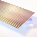 Iridescent Fluted Acrylic Sheet