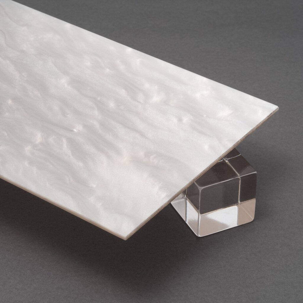 Marble White Pearl Acrylic Sheet