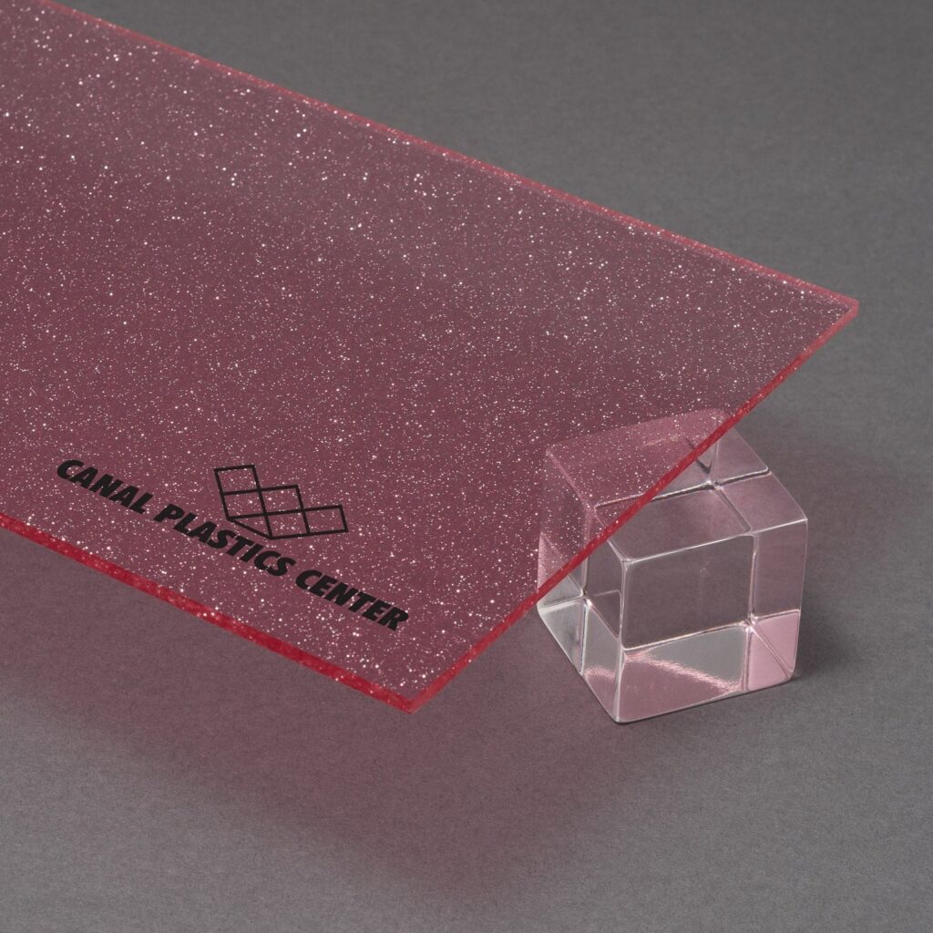 Madison Pink Shimmer Acrylic Sheet