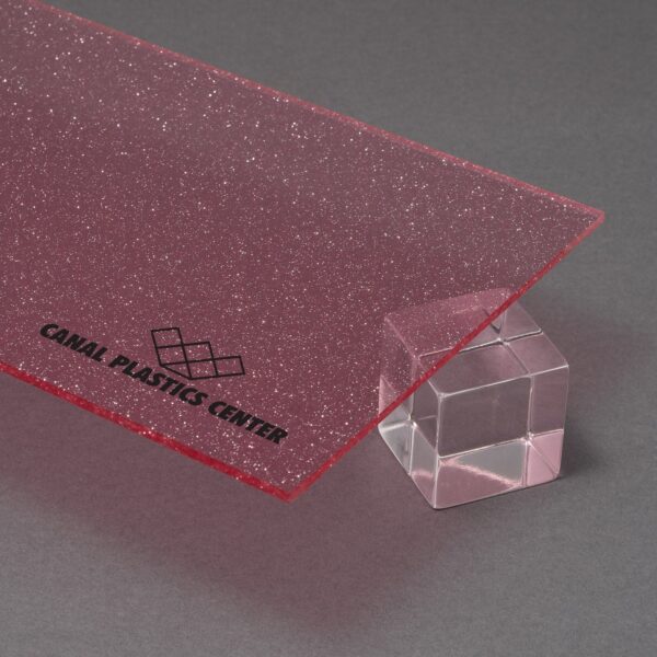 Madison Pink Shimmer Acrylic Sheet
