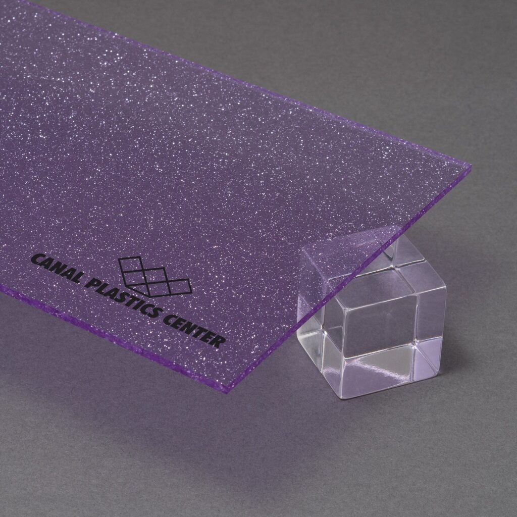 Midtown Purple Shimmer Acrylic Sheet