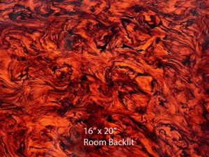 Fire Tortoise Shell Acrylic Sheet