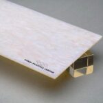 Iridescent White Pearl Acrylic Sheet