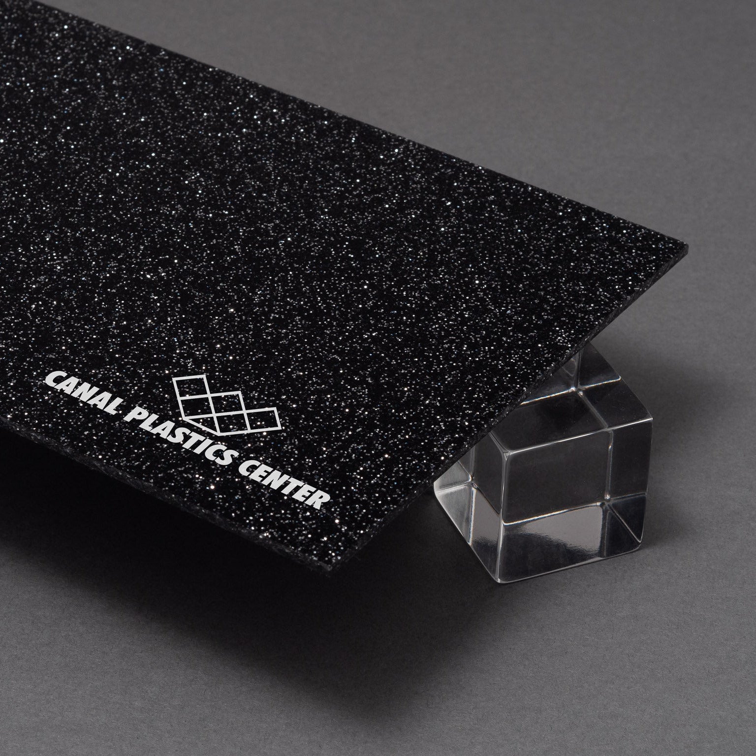 Phantom Black Glitter Acrylic Sheet Phantom Black Glitter Acrylic Sheet